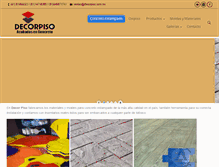 Tablet Screenshot of decorpiso.com.mx